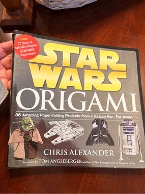 Star Wars Origami Book - Yellow & Black Cover